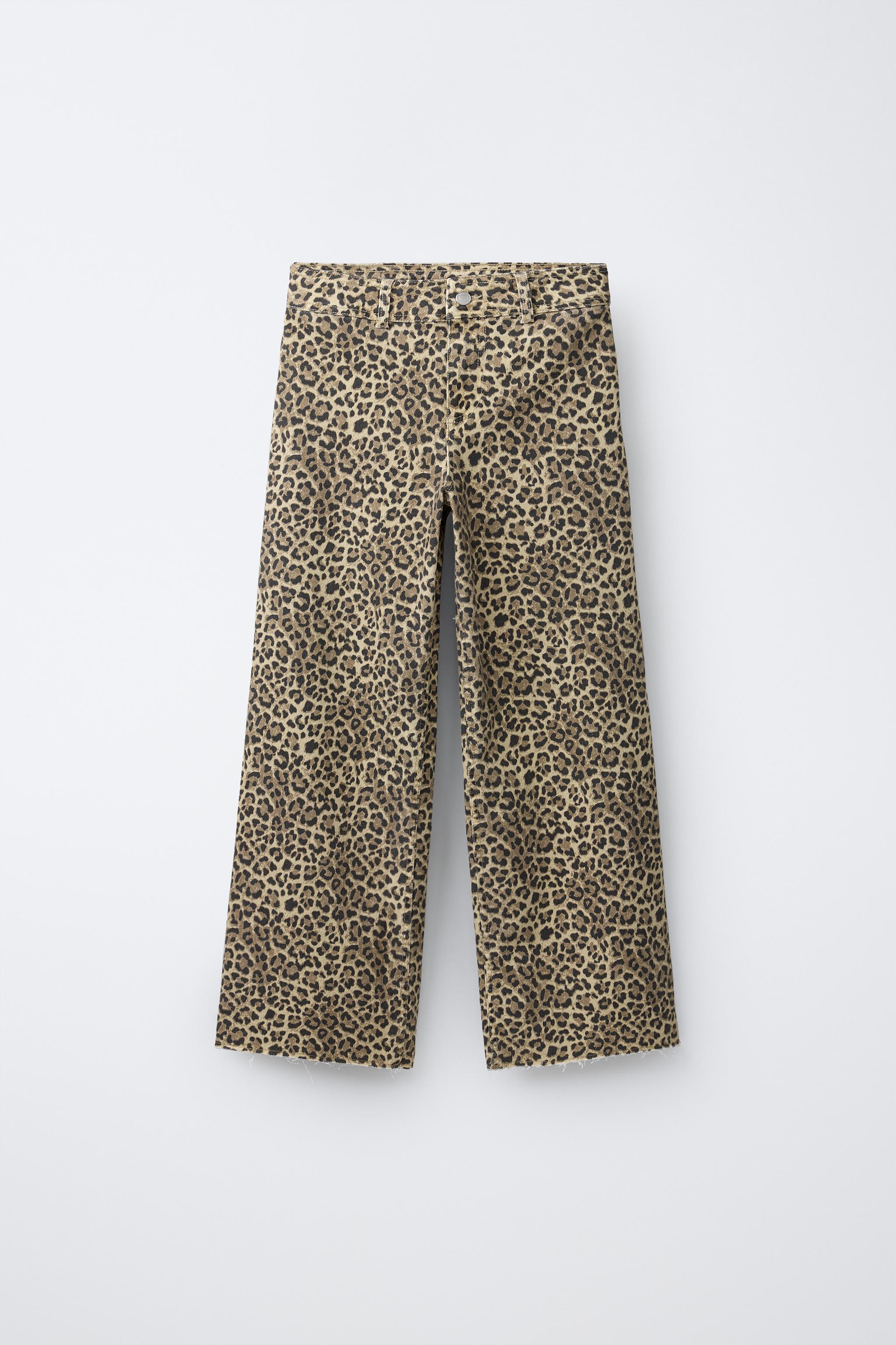 JEAN MARINE À IMPRIMÉ ANIMALIER
